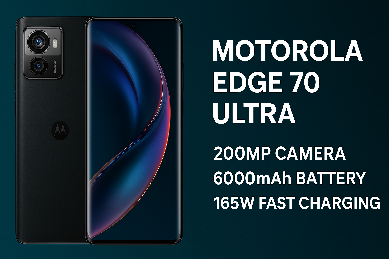 Motorola Edge 70 Ultra: The Ultimate 5G Flagship with a 200MP Camera and 165W Fast Charging 6000mAh Battery
