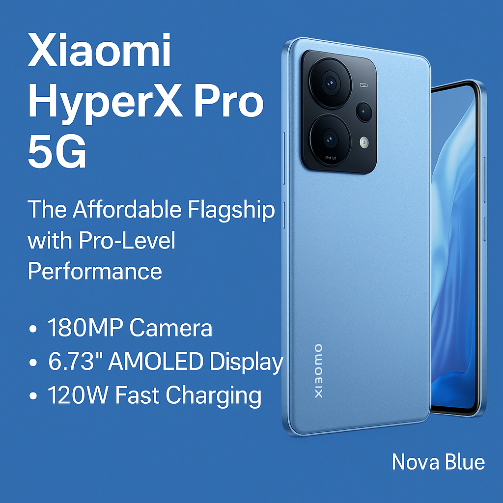 Xiaomi HyperX Pro 5G – Flagship Innovation on a Budget