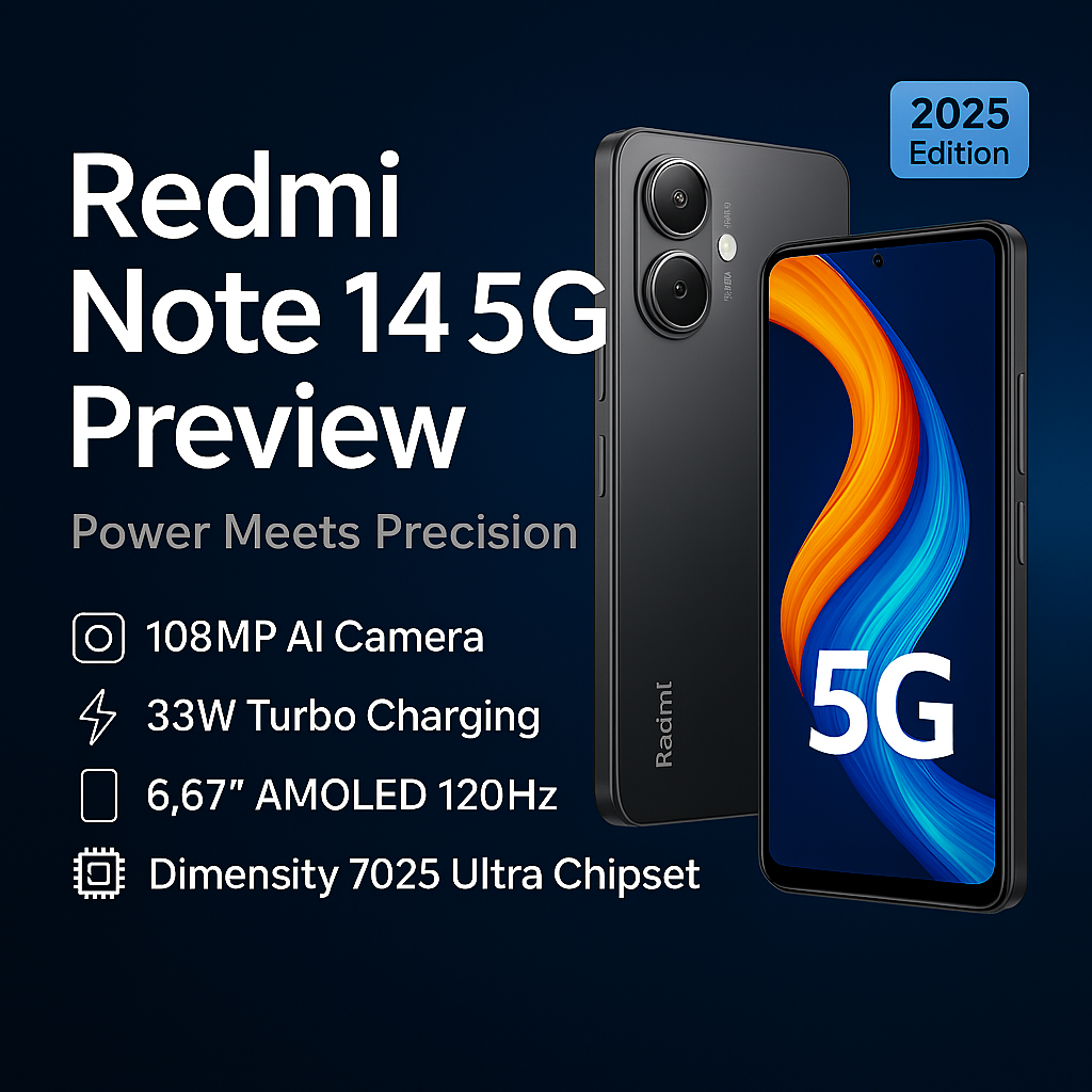Xiaomi Redmi Note 14 5G Review | 108MP AI Camera, 33W Charging