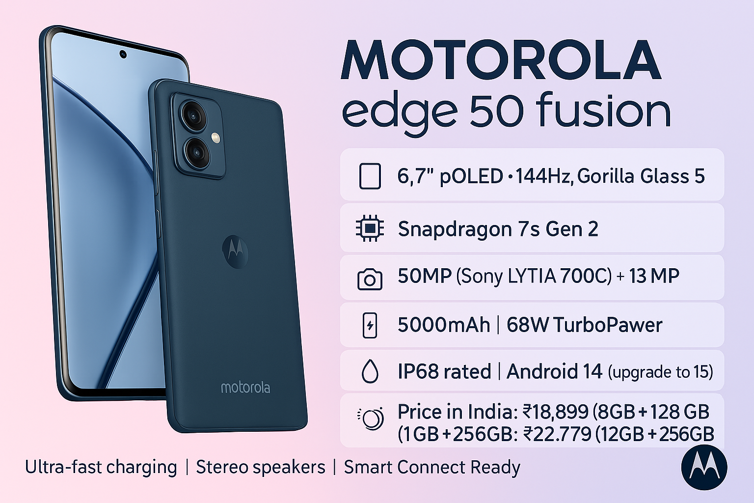 Motorola Edge 50 Fusion Review: Style, Performance & Value Combined
