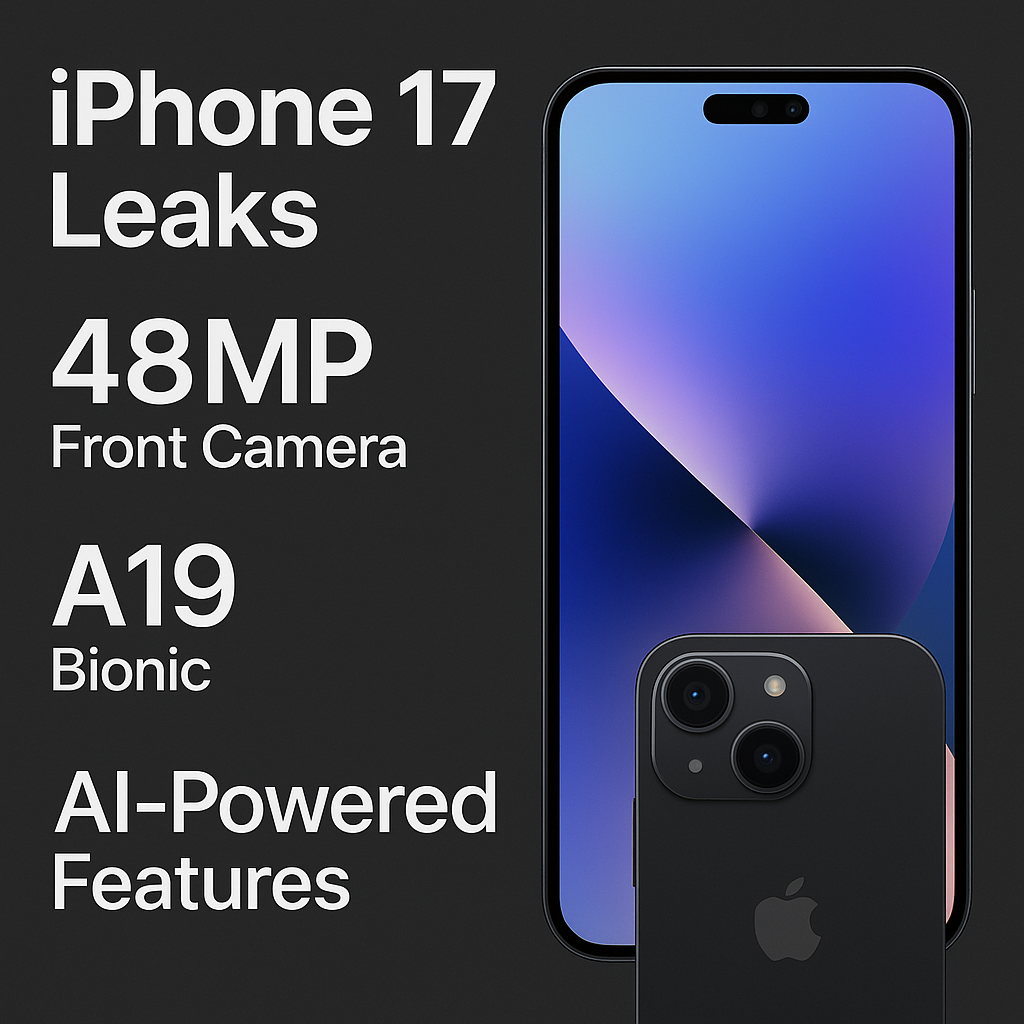iPhone 17 Leaks: Redesign, Camera Upgrades, and AI Power – Everything We Know So Far