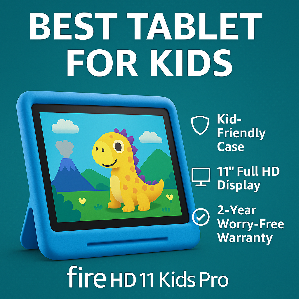 Best Tablet for Kids in 2025: Safe, Fun & Built to Grow With Them