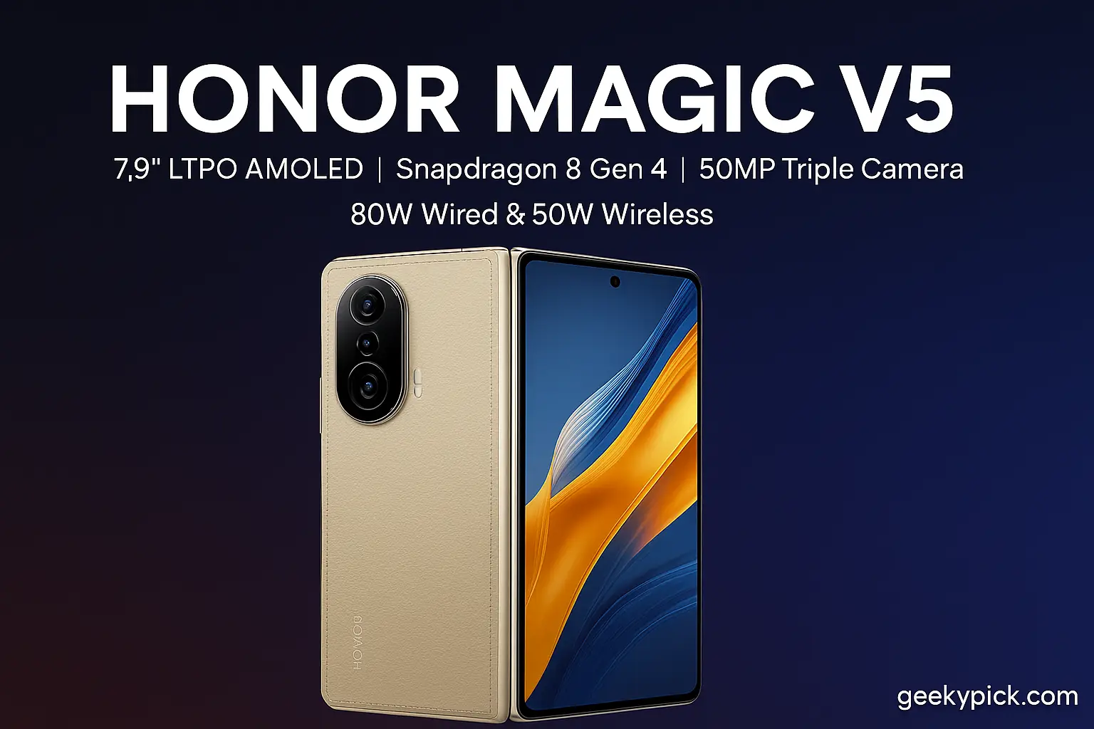 Honor Magic V5 Launching in 2025: Full Specifications, Features & Price