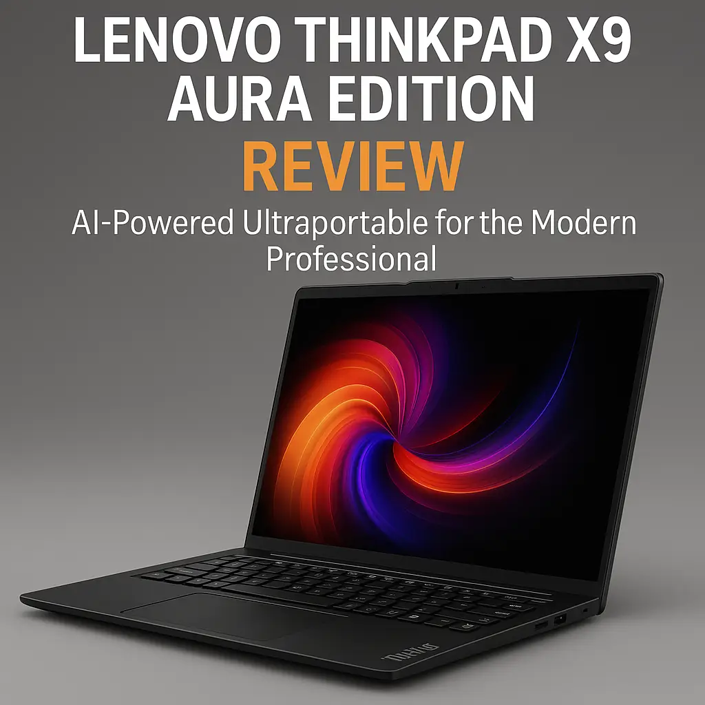 Lenovo ThinkPad X9 Aura Edition Review – AI Laptop vs MacBook Air & Surface Laptop