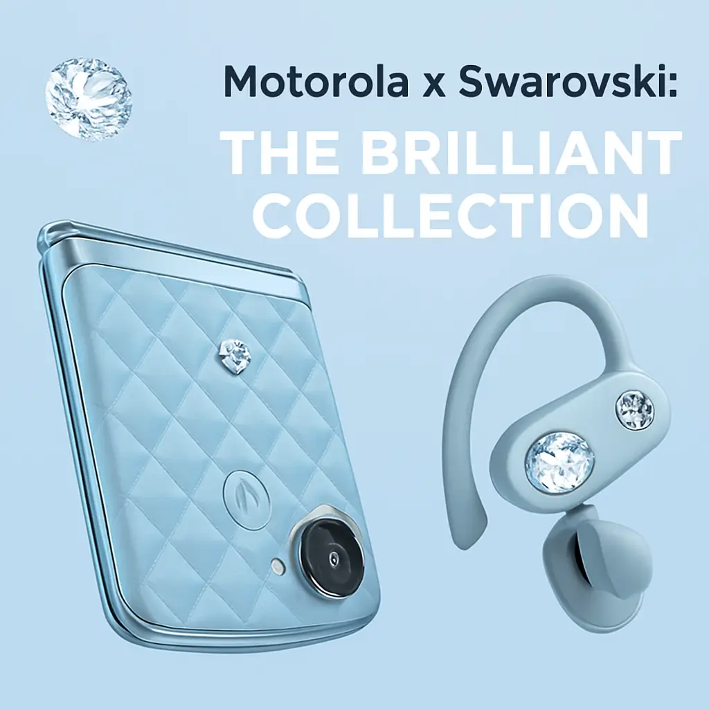 Motorola x Swarovski: The Brilliant Collection Redefines Tech Luxury